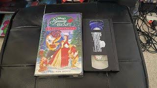 Beauty And The Beast The Enchanted Christmas 1997 VHS