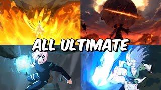 All Ultimate Jutsu Secret Techniques Character  Naruto Mobile