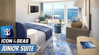 Icon of the Seas  Junior Suite Walkthrough Tour  Royal Caribbean 2024  4k