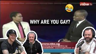 Why are you Gay - Funniest African interview ever REACTION  OFFICE BLOKES REACT