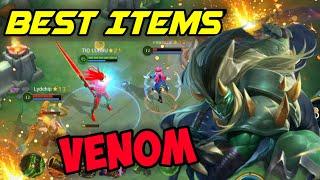 NEW ITEMS MOBA HERO VENOM MOBA HEROES EVOLVED GAMEPLAY