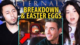 ETERNALS MOVIE BREAKDOWN Easter Eggs & Details You Missed  Reaction  New Rockstars