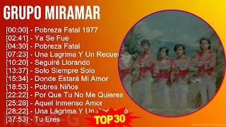 G r u p o M i r a m a r 2024 MIX Todas las Canciones  1990s Music  Top Latin Music