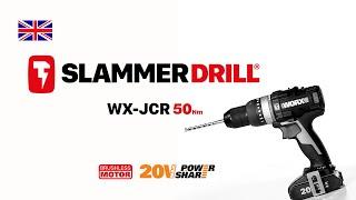 WORX  WX-JCR 50Nm SLAMMER DRILL DRIVER          UK