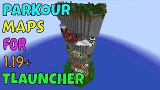 How to Install and Play Parkour Maps in Tlauncher 1.19  Parkour Maps for Tlauncher Minecraft 2023
