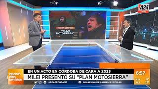 Elecciones 2023 así será el plan motosierra de Javier Milei I A24