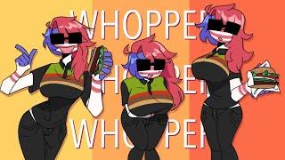 WHOPPER WHOPPER WHOPPER  animation meme  countryhumans America