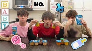 TRYING AND RATING BAD BABY FOOD 