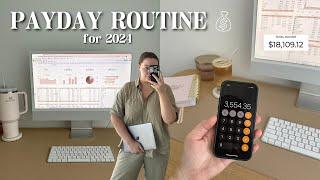 PAYDAY ROUTINE  budget breakdown account setup transfers  + how I budget weekly 