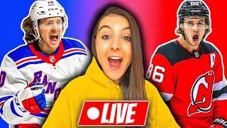 New York Rangers vs New Jersey Devils Game 1 Live Reaction