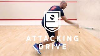 Squash Tips & Tricks - Hit an attacking drive