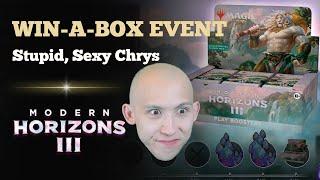 Stupid Sexy Chrys  Win-A-Box Event  Modern Horizons 3 Sealed  MTG Arena