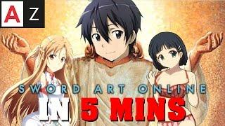 Sword Art Online IN 5 MINUTES  Anime in Minutes