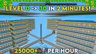 BIGGEST 1.21 MOB XP Farm Tutorial in Minecraft Bedrock  30 Levels in 2 Minutes