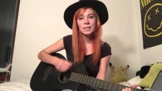 ELLE KING EXS AND OHS ACOUSTIC GUITAR COVER