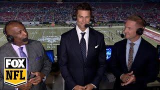 Tom Bradys best moments from his broadcast debut with FOX Sports at the UFL Championship