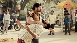 Kannada Action Movie Dubbed in Hindi  ONTI Action Scene  Arya saves the girl from goons