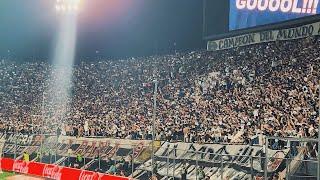 Festejo de los 3 goles  Olimpia vs Flamengo  Libertadores 2023