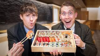 Two Brits try Michelin Star Sushi