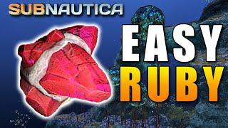 SUBNAUTICA RUBY - 3 LOCATIONS EASY TO FIND