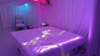 Snoezelen Floating-Bed Musik-Wasserbett Wellness-Bett LED-Bett Entspannungsmusik