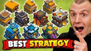 بهترین استراتژی حمله برای هر سطح تاون هال Clash of Clans