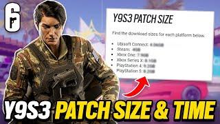 Y9S3 OFFICIAL PATCH SIZES & RELEASE TIME - R6 Twin Shells