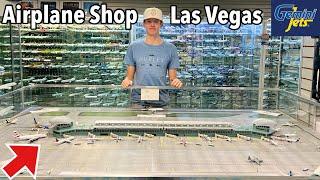 WORLDS LARGEST Model Airplane Collection - Airplane Shop Las Vegas