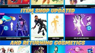 Item Shop NEW Updated and Returning Skins Tron Summer Favorites Locker Bundles & More