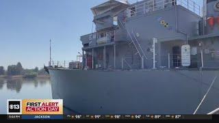 U.S. Navy ship will now serve as maritime museum in Stockton