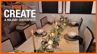 DIY Holiday Centerpiece with Demetrius l The Home Depot DIY On-Trend Workshops