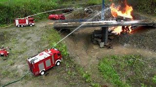 RC HORRIBLE  FIRE ACCIDENTRC TANK TRUCK ON FIRERC LIVE ACTION CRASH HUGE EXPLOSION1