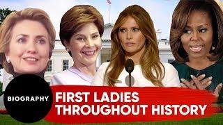 First Ladies Throughout History  Biography