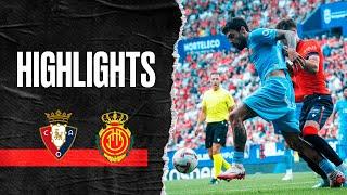 Highlights J2 CA Osasuna vs RCD Mallorca  RCD Mallorca