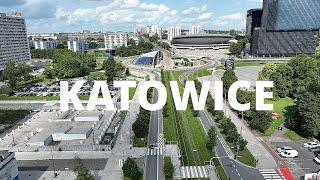 Katowice - ujęcia z drona 1080p 2023