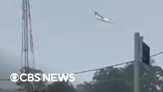 Video shows moments before Brazil plane crash in Vinhedo