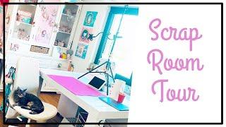 SCRAP ROOM TOUR finally... 