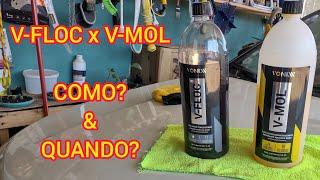 DIFERENÇA ENTRE V-FLOC X V-MOL VONIXX  QUANDO DEVO USAR V-FLOC E QUANDO DEVO UTILIZAR V-MOL