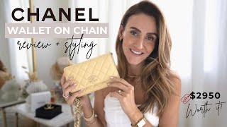 Chanel Wallet on Chain 2022 Review + How I Style it