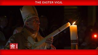 April 11 2020 The Easter Vigil presided over by Pope Francis