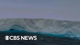 Worlds largest iceberg on the move after dislodging from ocean floor