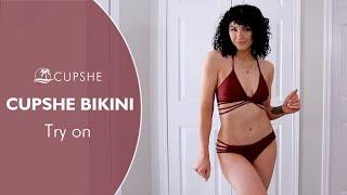 Flat chest Cupshe Bikini Try On Haul  ft. Ashley Drew