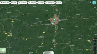 Where on the map is the capital of Cameroon - Yaounde