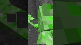 POV that short creeper vs boss creeper in Minecraft #meme #memes