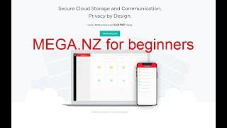 How to use mega.nz file sharing platform for beginners