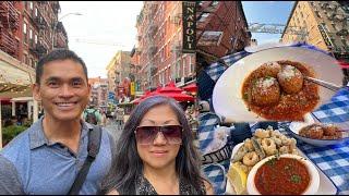  LIVE NYC Part 2  Day 5 Food Crawl Little Italy Casa DAngelo @SuperFriendsNYC