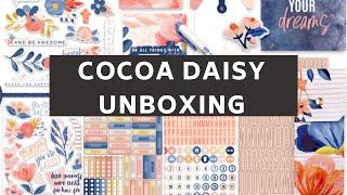 Cocoa Daisy Denim & Blush Kits Unboxing Planner Kit & Scrapbook Kit