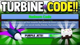 *NEW* TURBINE CODE  Build a Boat for Treasure ROBLOX