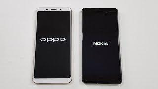 Oppo F5 vs Nokia 6 SPEED TEST  WHICH IS FASTER