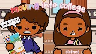 College MOVING DAY *MEETING a BOY*  Toca Boca Roleplay #tocaboca #roleplay